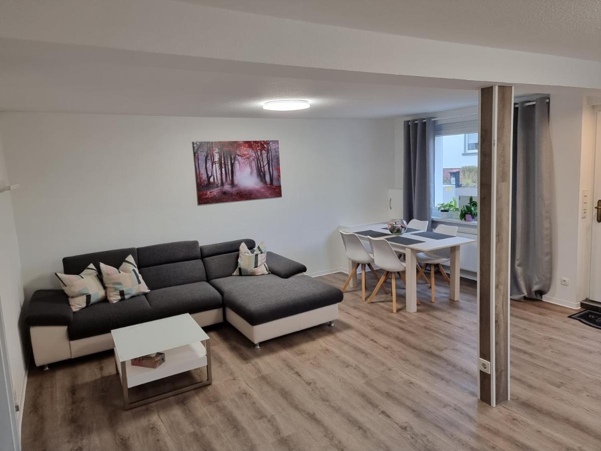 Gaestehaus-Ferienwohnung-Appartement Mit Terrasse - Naehe Kliniken/ Herzzentrum Bad Oeynhausen Exteriör bild